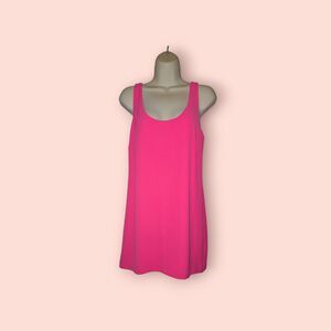 Amanda Uprichard Selia Mini Dress Pink Lacquer Bodycon Party Cocktail Dress S